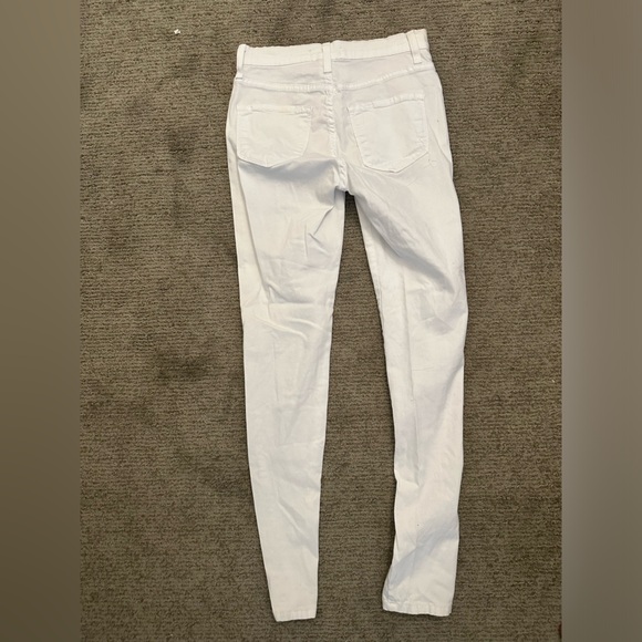 White distressed jeans - Picture 3 of 5